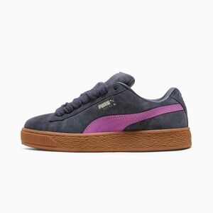 Puma XL suede women’s galactic gray-wild berry 9.5